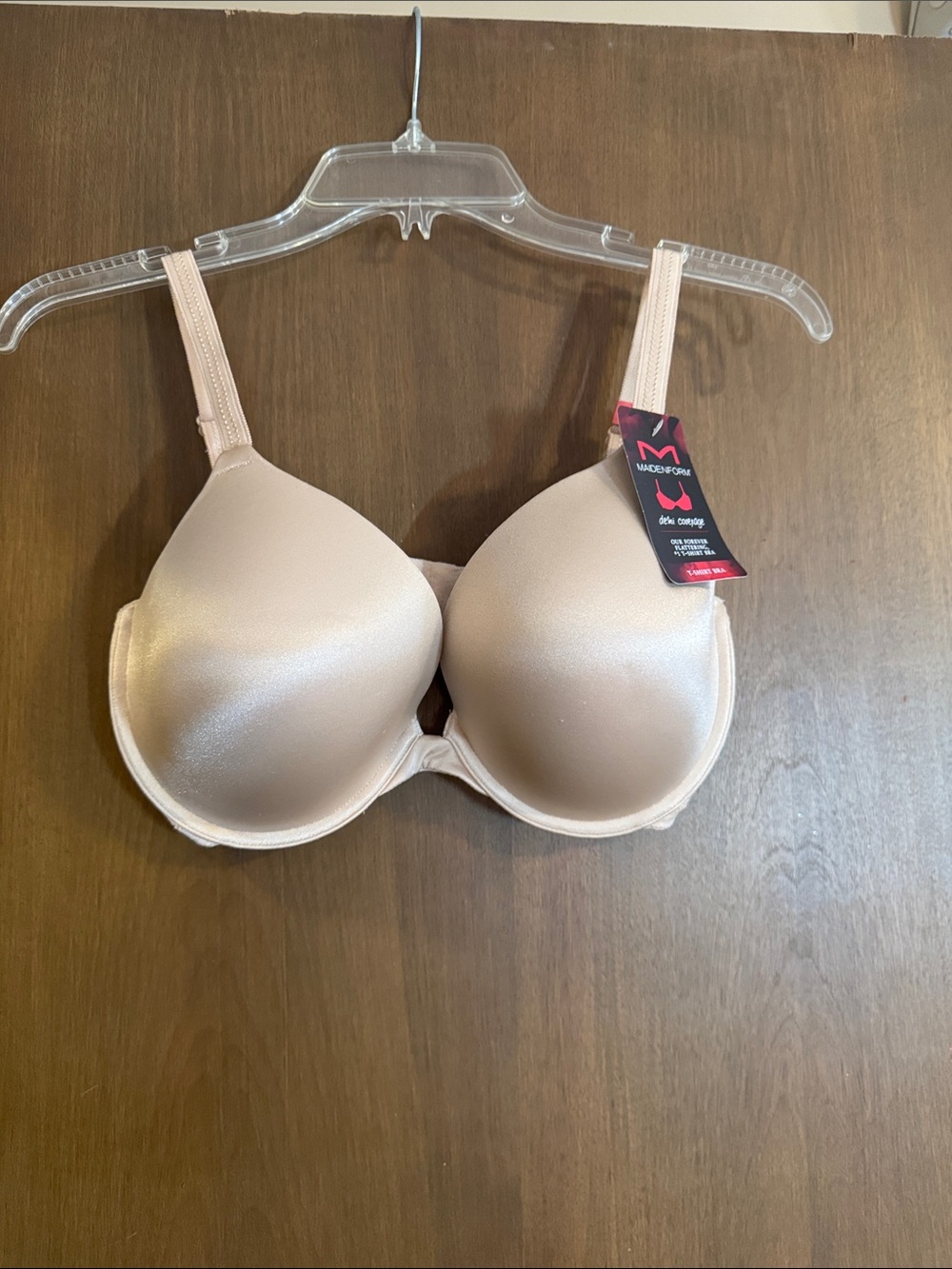 Maidenform Light Nude Seamless T-Shirt Bra